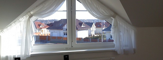 Schräge Decken, schräge Fenster