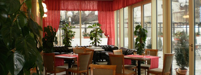 Hotelrestaurant im Wintergarten