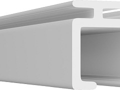 Wand-Gardinenschiene H7300: klare Linien als dezente Alternative zur Deckenschiene