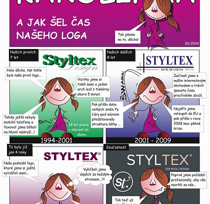 Designerka Karolínka - A jak šel čas našeho loga