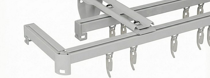 Wand-Gardinenschiene H7300: klare Linien als dezente Alternative zur Deckenschiene